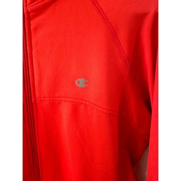 Champion Red Full-Zip Jacket (Size L) - Picture 4 of 8